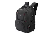Tosca Ultimate Lightweight Travel 15.4"/39cm Laptop Backpack Bag - Black