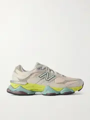 [New Balance] New Balance - 9060 Leather And Mesh Sneakers - Pink - US 8.5 US 8.5 Pink