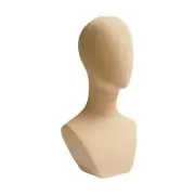 Mannequin Head Stand Model Showcase Wig Display for Wig Jewelry Pendants