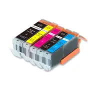 5 PK Replacement Ink Set for Canon 250 251 BK B C M Y MG6420 MG6620 MG5522