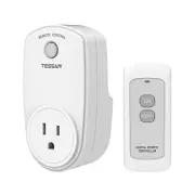 Wireless Electrical Outlet Plug Switch for Lights, Lamps, Fans, 100ft RF Range