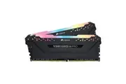 Corsair 16GB (2x8GB) CMW16GX4M2E3200C16 Vengeance RGB Pro CL16 3200MHz DDR4 RAM - Black