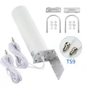 Dual TS9 Antenna For Netgear Nighthawk M1 MR1100 4G LTE Omni Signal Booster Gain