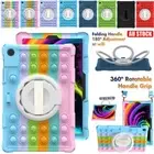 For Samsung Galaxy Tab A8 A9 Plus S9 S10 FE Case Kids Friendly Shockproof Cover