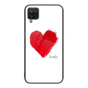 For Samsung Galaxy A12 Colorful Painted Glass Phone Case
