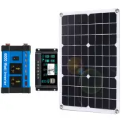 6000W-100A 110V Solar Panel Kit Complete Solar Power Generator Home Grid SysteGq