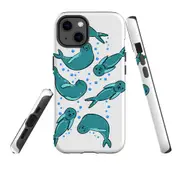 For Apple iPhone 13 Case, Armour Back Cover, Baby Seals