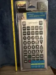 NEW Emerson jumbo universal remote