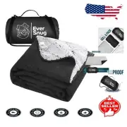 Large Waterproof Outdoor Blanket - Extra Thick Sherpa Fleece for Winter Comfort