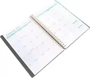 Tofficu Cover Coil Notebook Portable Planner Organizer for Office Academic Personal Use Writing Book for Students Teachers Professionals Household Planner Organizer