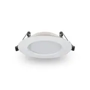 Atom Lighting 12W Large Trim LED DownLight - White - Tri-Colour