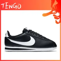 在飛比找蝦皮購物優惠-Nike Cortez Leather 全黑 白勾 皮革 阿