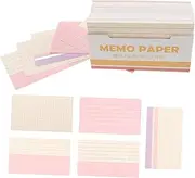 WEKADRIN 180sheets Colorful Ruled Index Cards Note Cards for School Learning and Organization for Essential Reminders and