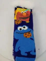 Sesame Street Kids Sherpa socks Non Slip