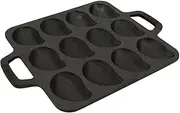 Pyrolux Pyrocast 12-Piece Oyster Tray 5 cm*30 cm*30 cm Black