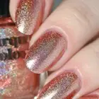 Cirque Colors Himalayan Pink - Rose Gold Metallic Holo Holographic Nail Polish