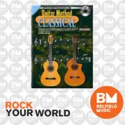 Progressive Books 69000 Guitar Method Classical Book & CD - Brand New