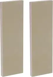 uxcell 2Pcs Knife Handle Liner, 6.3" x 2" x 0.3" G10 Spacer Sheets Knife Handle Spacer Material for Knife Scales Slabs Making Supplies Tool, Coffee Pattern