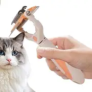 Pet Comb for Dogs - Cat Dematting Tool - Knot Opening Double-Sided Hair Remover Groomer Professional Cleaning Tools for Pre-Bath Daily Brushing Pet