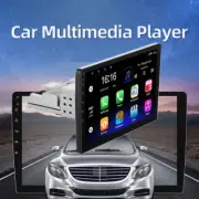 1DIN Adjustable FM 9“ Car Stereo Radio Android Contact Screen GPS Navigation