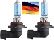 Flosser SilverBlue 9006 60W White Two Bulbs Head Light Low Beam Replacement OE (for: Volvo)