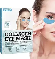 Zibeem Gel Eye Cover | Depuffing Eye Bag Patches Gentle Eye Gel Pads,Hydrating Eye Cover Under Eye Patches Covers for Women Men