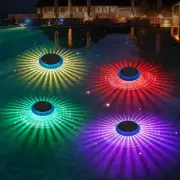 Solar Floating Pool Lights, RGB Color Changing LED Waterproof White