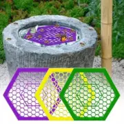 Floating Bee Island Use For Bee Cups For Garden, Insect New Waterer Bee M8Y5