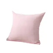 Pink Plain Solid Colour Cushion Cover