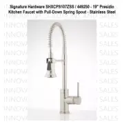 Signature Hardware SHXCPS107ZSS / 449250 Presidio Pull-Down Kitchen Faucet