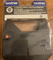 Brother Black 2 Correctable 1030 Film Ribbon Ships N 24h