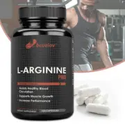 L-Arginin Capsules 800 Mg - Nitric Oxide Booster, Performance & Muscle