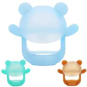 Bear Teething Toy Silicone Teethers For Babies Bear Shape Newborn Teether Toys