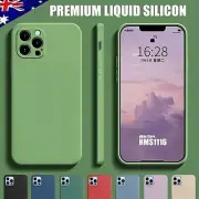 iPhone 16 15 14 12 11 13 Pro Max Case X XR Mini Plus Shockproof Silicone Cover