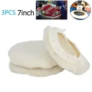 Buffing Pads 7inch Bonnet Buffer Buffing Car Lambs Pad Polisher Polishing