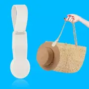 White Magnetic Hat Clip for Travel Cap Clip for Handbag Birthday Gifts for Women