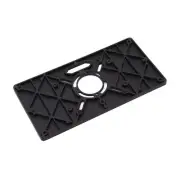 Router Plate Router Table Insert Plate Trimming Machine Flip Board Black