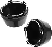 Elegant Car Hub Caps Abs Wheel Center Caps 2pcs Hub Rim Covers for Modern Look