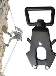 Leash Tie - Rotating Dog Hook Quick Lock | Zinc Alloy Frog Clip for Leashes, 360 Swivel Buckle for Small and Large Animals during Training and Pro