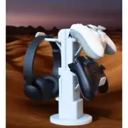 Controller tower with adjustable arms, holds Joycons controllers and headphones
