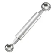 Double Sided Fruit Baller Stainless Steel Watermelon Ball Cutter Spoon Kitchen