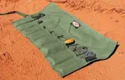Canvas Tool Roll G.P, Screwdriver Plier Spanner 8 Pocket Aus made. Aus canvas