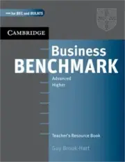 Business Benchmark: Advanced Higher: Teacher's Resource Book (Paperback or Softb