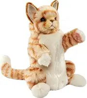 [Hansa] Ginger Cat Puppet 30 cm, L (BH7182)