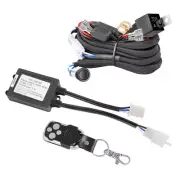 Remote Control Wiring Harness Kit 12V 40A ON/OFF Switch Relay For LED Light Bar (for: Subaru)
