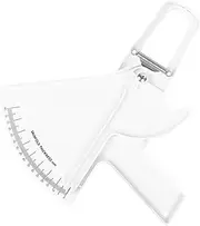 FOMIYES Caliper for Men Women Fat Measure Tape Caliper Fitness Calculator Sturdy Metal Spring