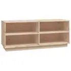 Pine Wood Shoe Bench Hallway Entry Storage Rack TV Cabinet Table Shelf Organizer