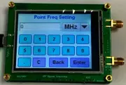 35M-4.4G RF Signal Generator ADF4351 PLL Sweep Frequency Generator Touch Screen