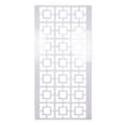 Tuscan Path 900 x 1800mm White Squares Screen Panel