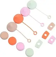 DOITOOL Silicone Tip Mushroom Shape Topper Cap Set Covers for Reusable Stopper for Home Office and Travel